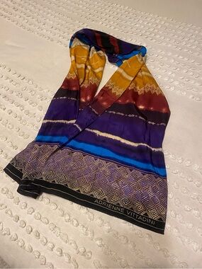 Adrienne Vittadini Silk Scarf